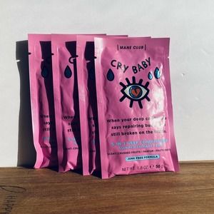 MANE CLUB - Cry Baby 5-in-1 Deep Conditioner - Lot Of 4 x 1.8oz Each